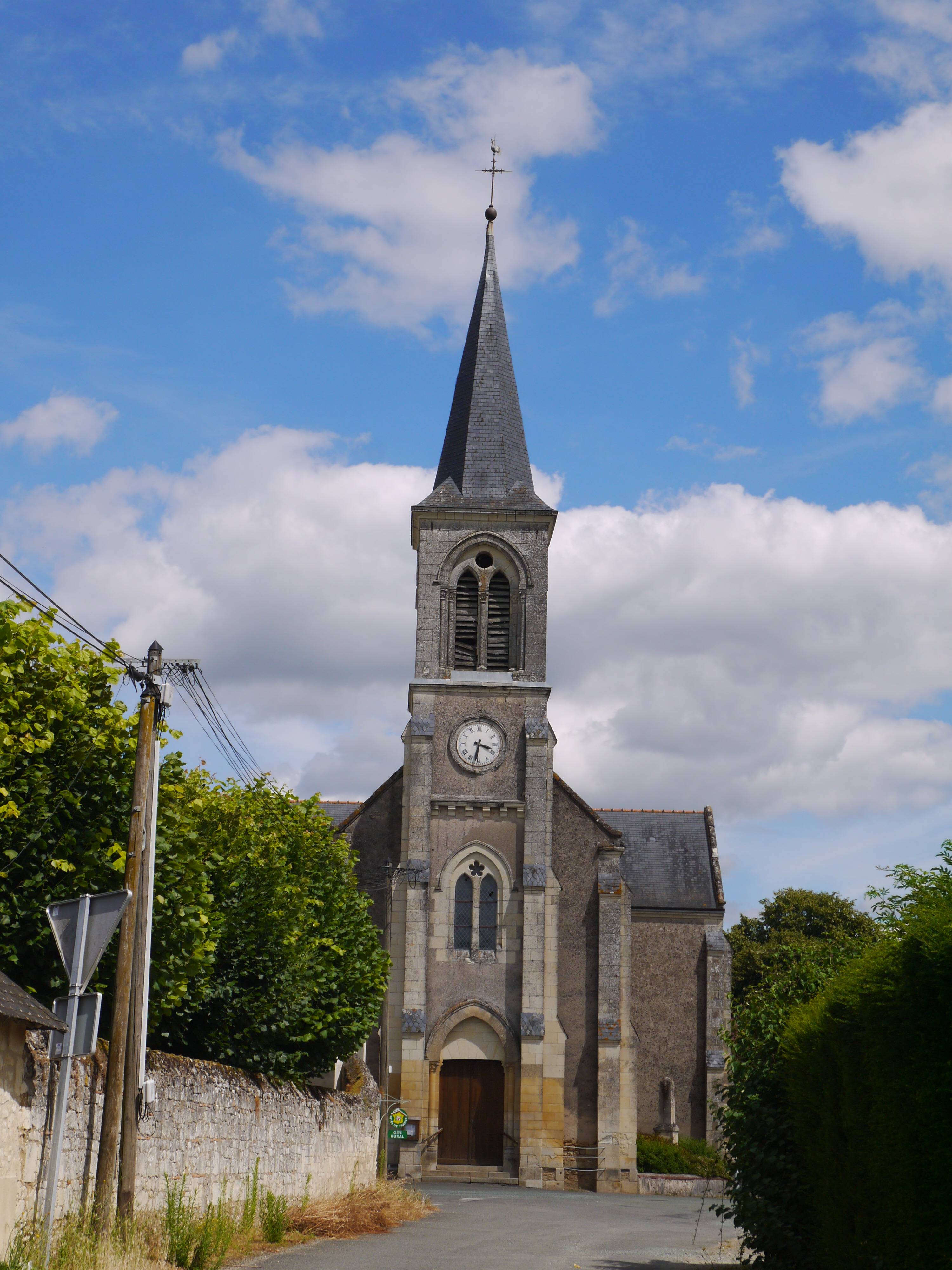Photo de Église Saint-Maxenceul de Saulgé-l'Hôpital