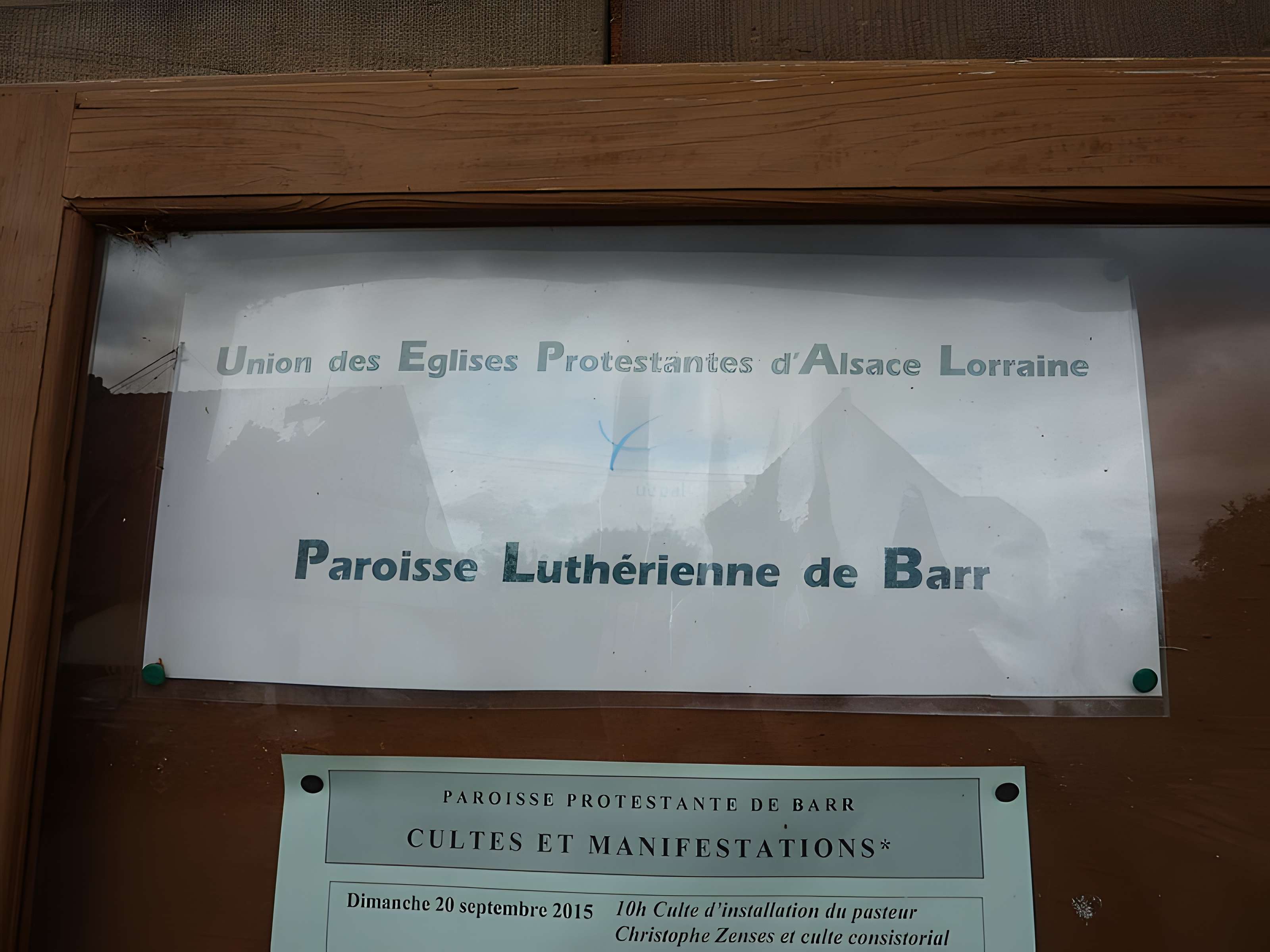 Église protestante de Barr