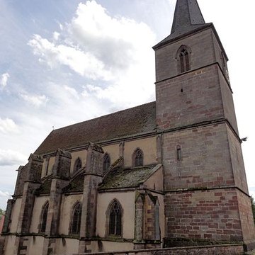 Église protestante fortifiée de Domfessel