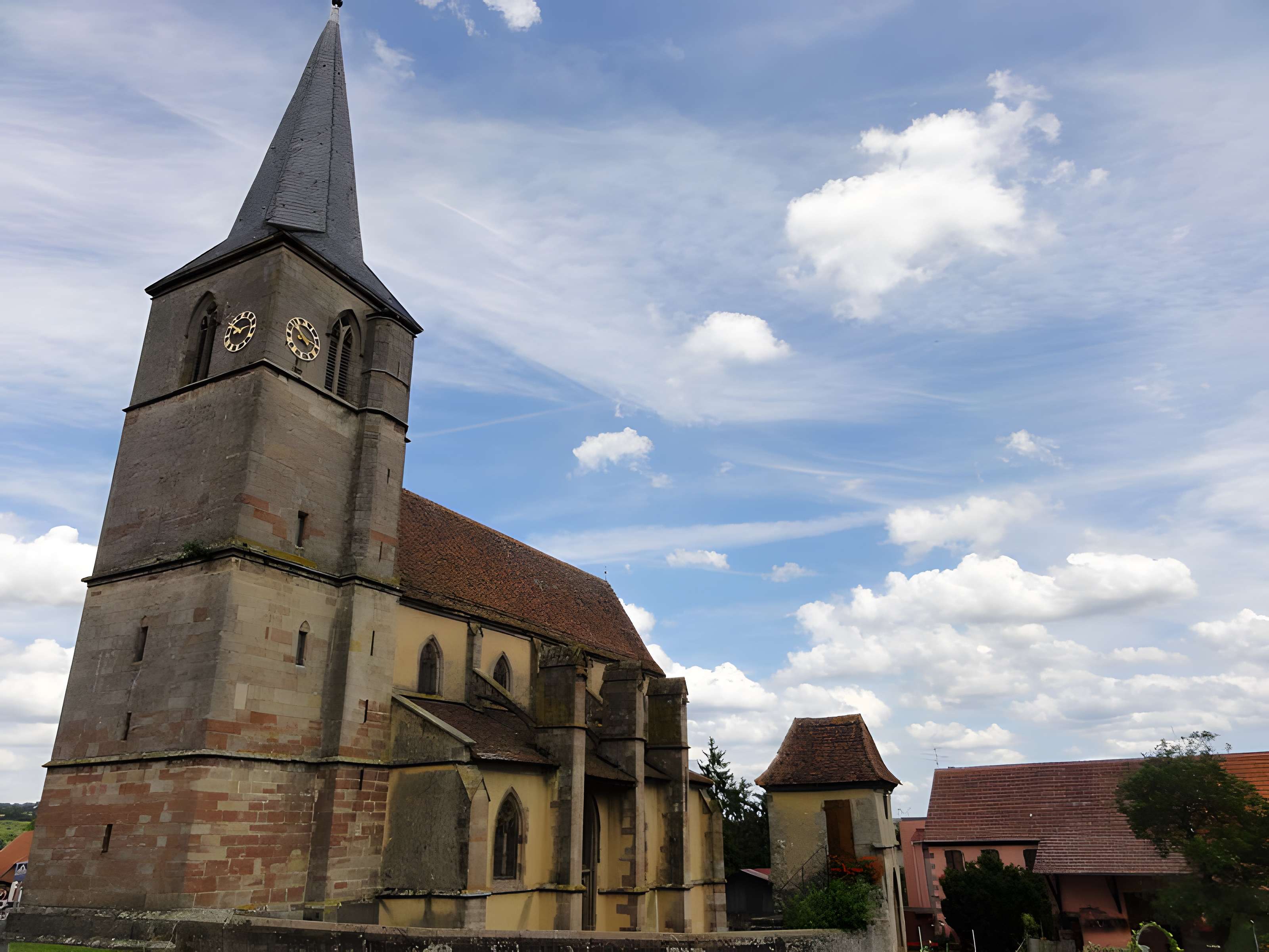 Église protestante fortifiée de Domfessel