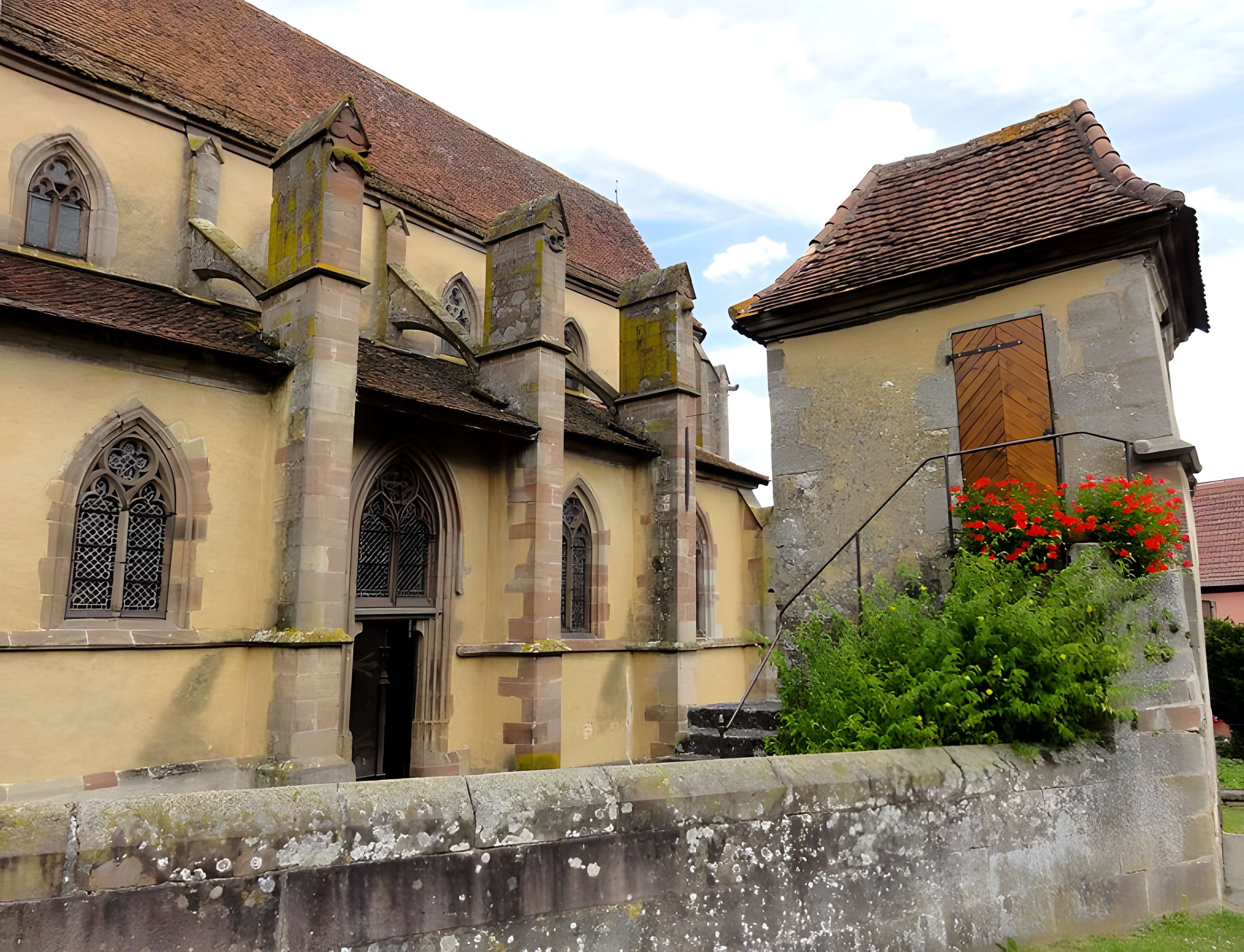 Église protestante fortifiée de Domfessel