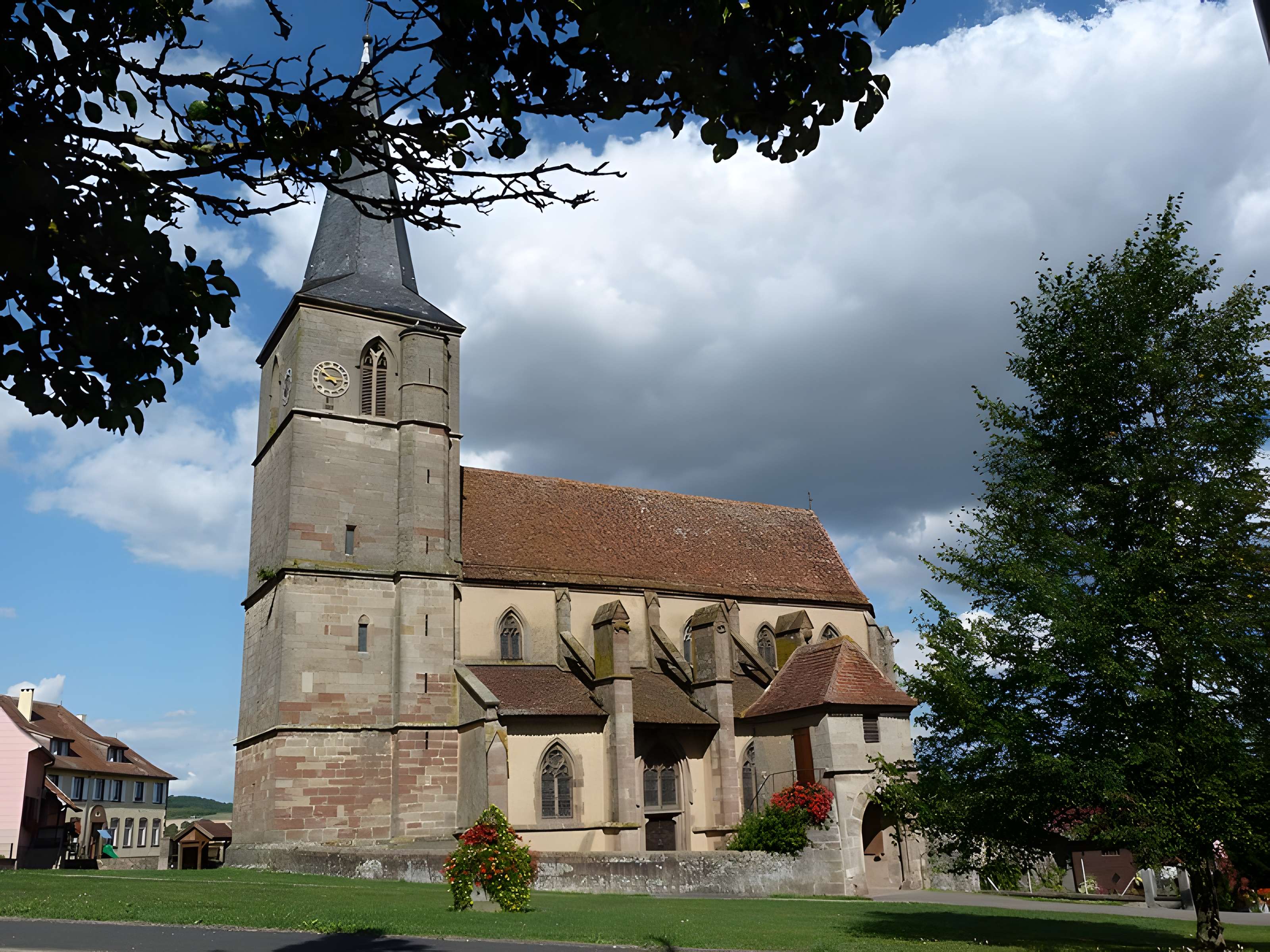 Église protestante fortifiée de Domfessel