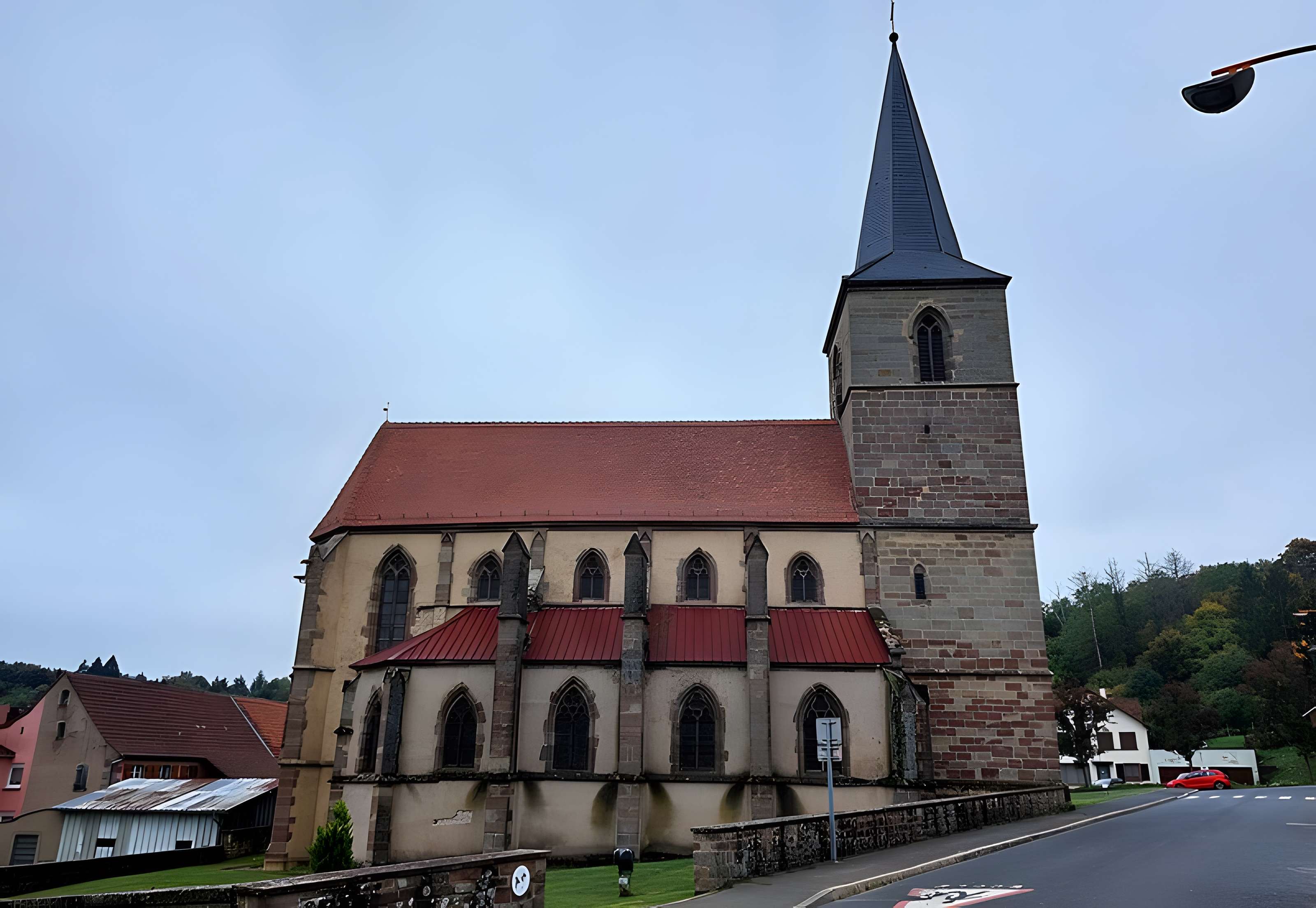 Église protestante fortifiée de Domfessel