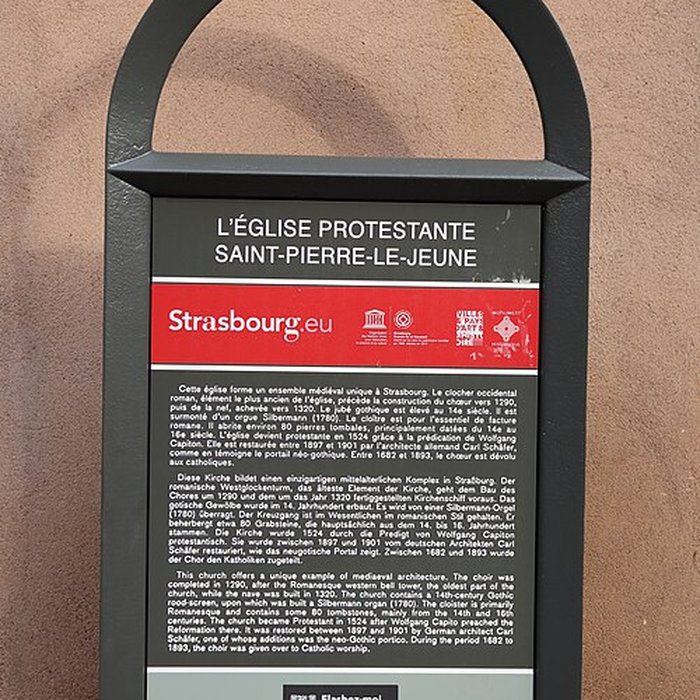 Photo de Église protestante Saint-Pierre-le-Jeune de Strasbourg