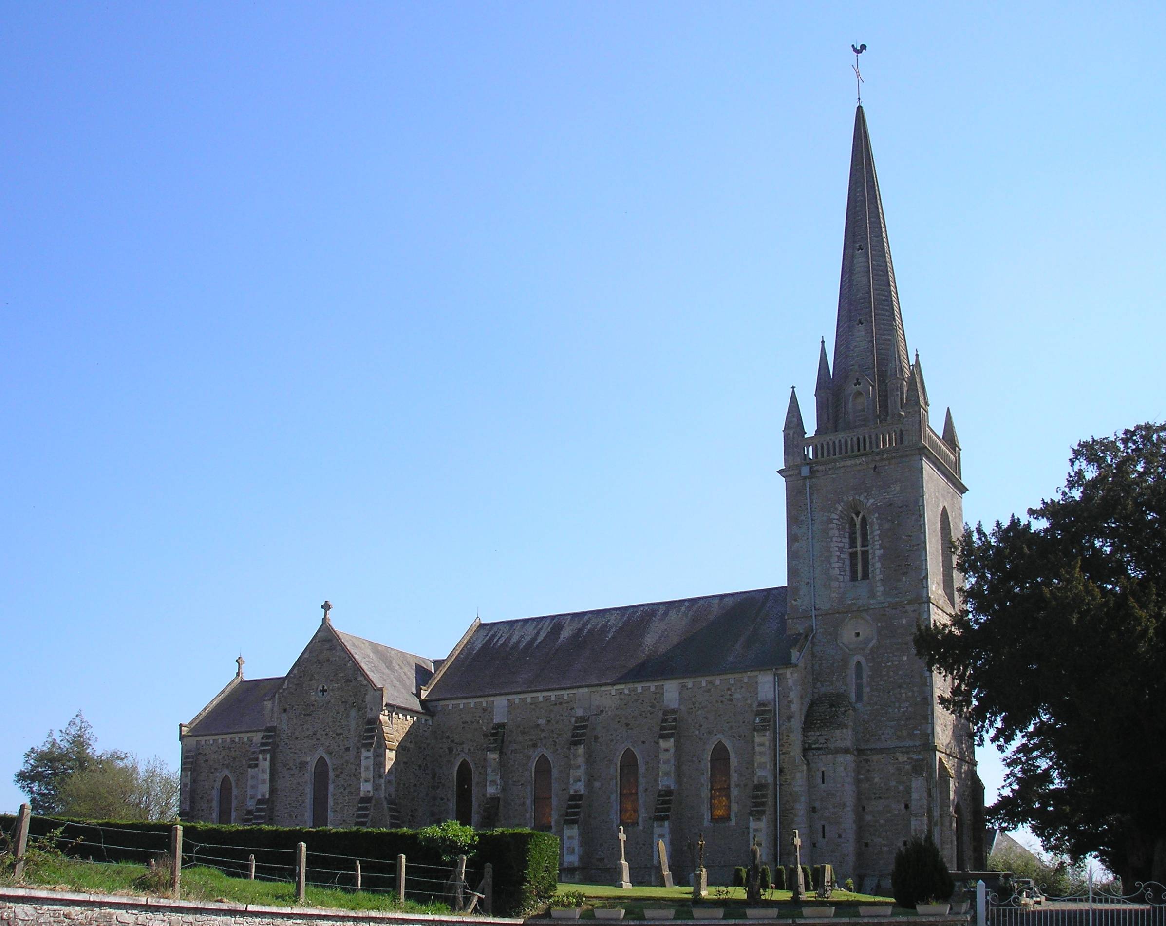 Photo de Chiesa di Santa Aubin des Champs-de-Losque