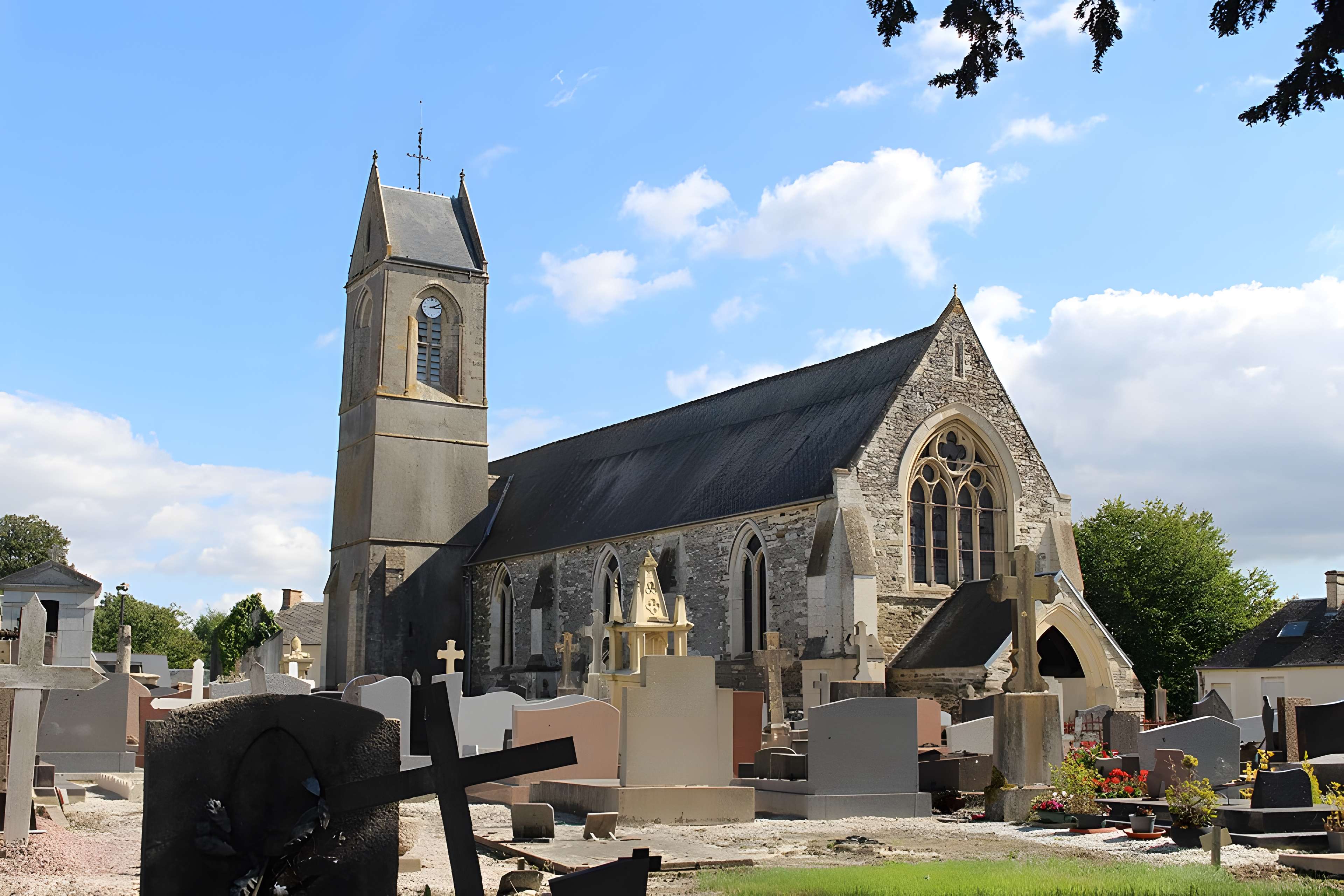 Église Saint-André de Cormolain