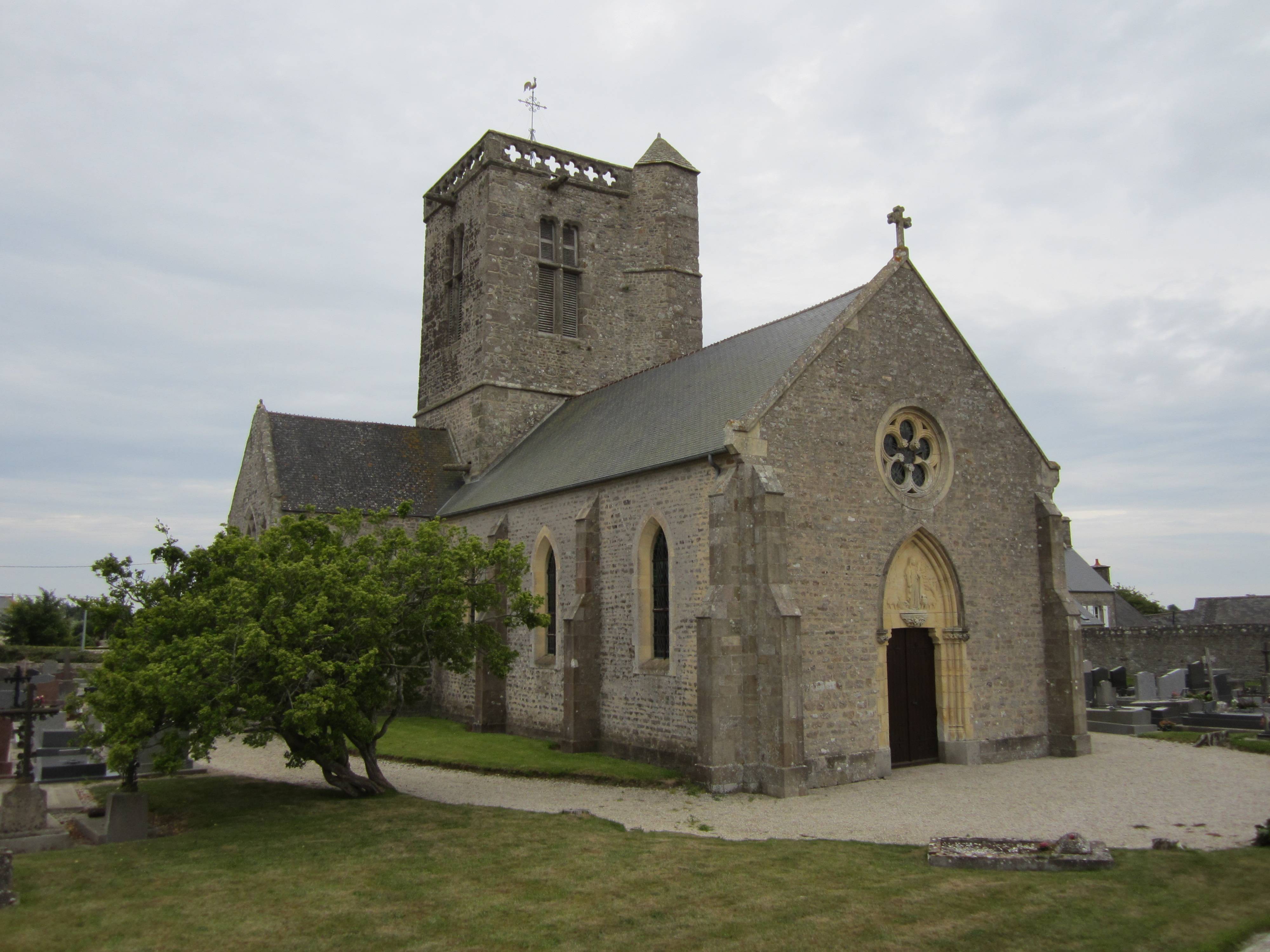 Photo de Église Sainte-Geneviève de Sainte-Geneviève (Manche)