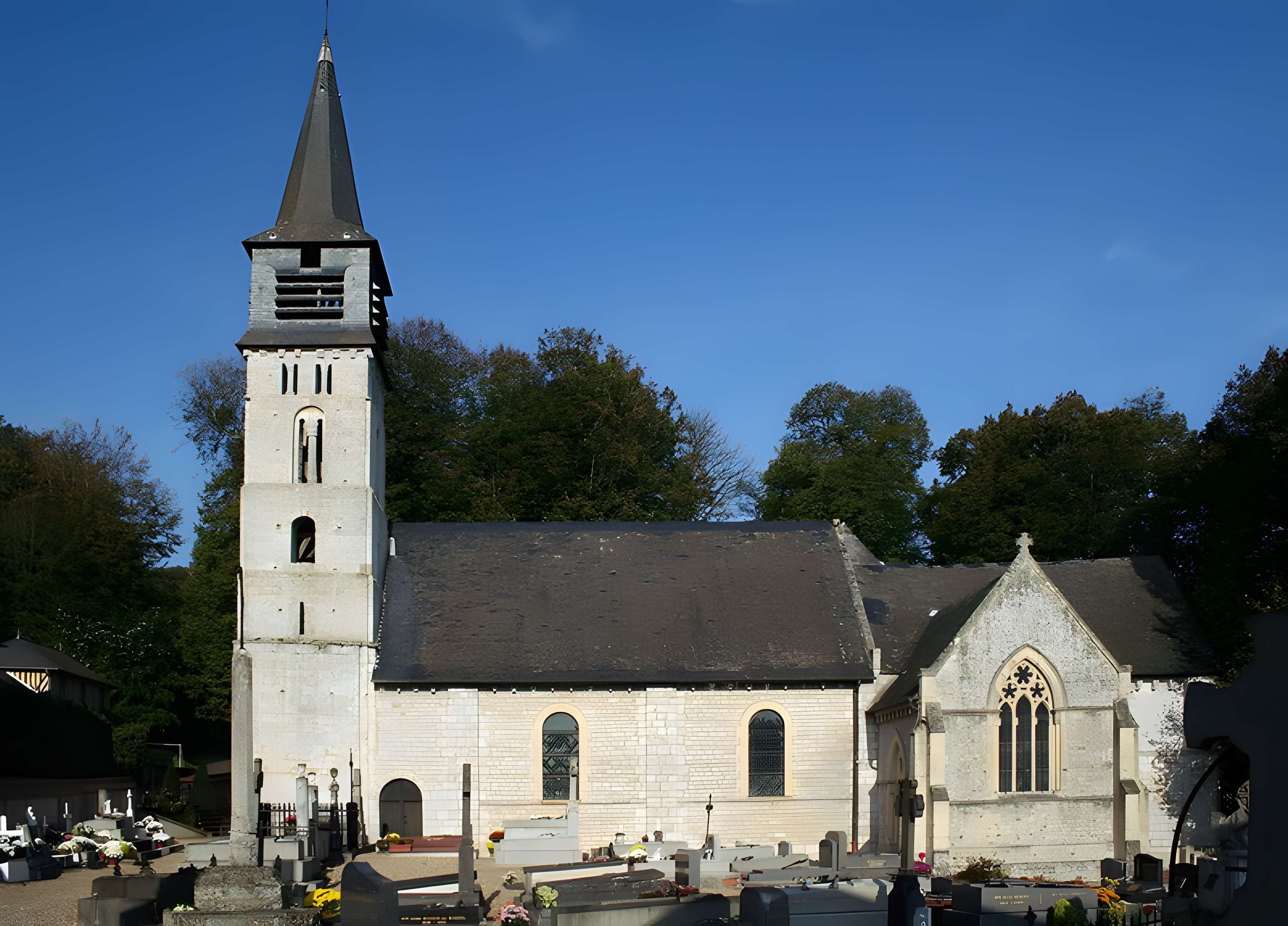 Église Saint-André de Saint-André-d'Hébertot 
