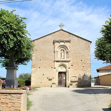 Église Saint-André de Saint-André-dHuiriat