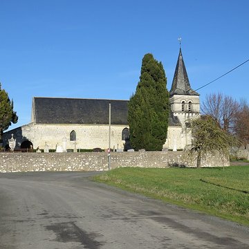 eglise saint aubin de deneze sous doue