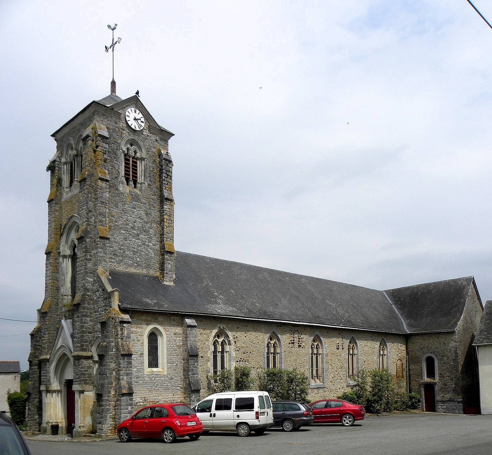 Photo de Église Saint-Gervais-et-Saint-Protais de La Bazouge-de-Chemeré