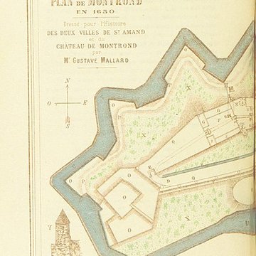 Château de Montrond à Saint-Amand-Montrond