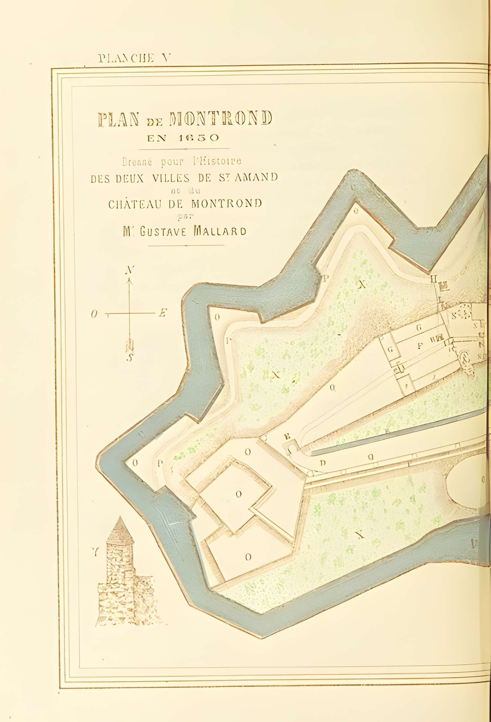 Château de Montrond à Saint-Amand-Montrond