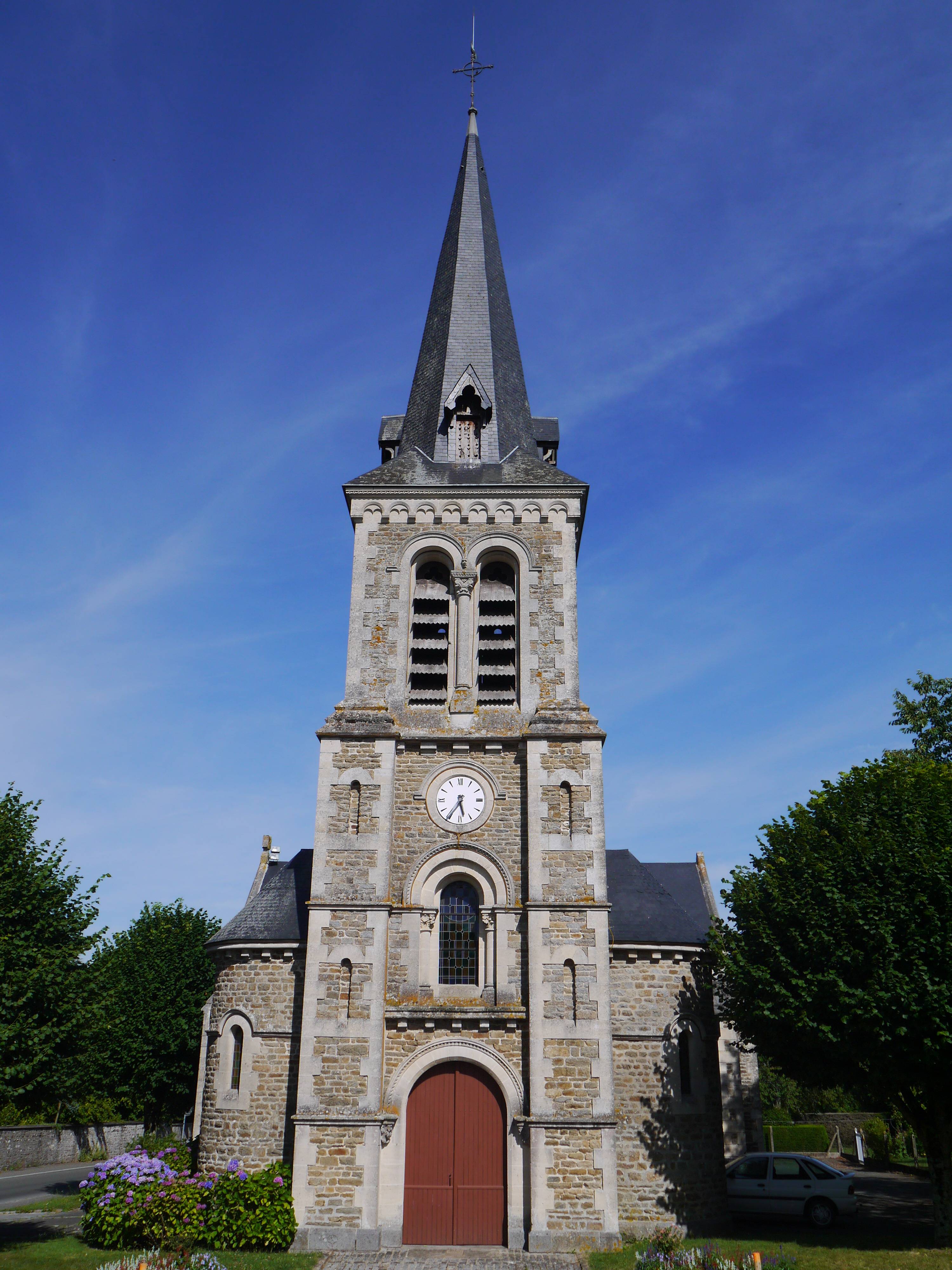 Photo de Saint-Baudelle Kirche Saint-Baudelle