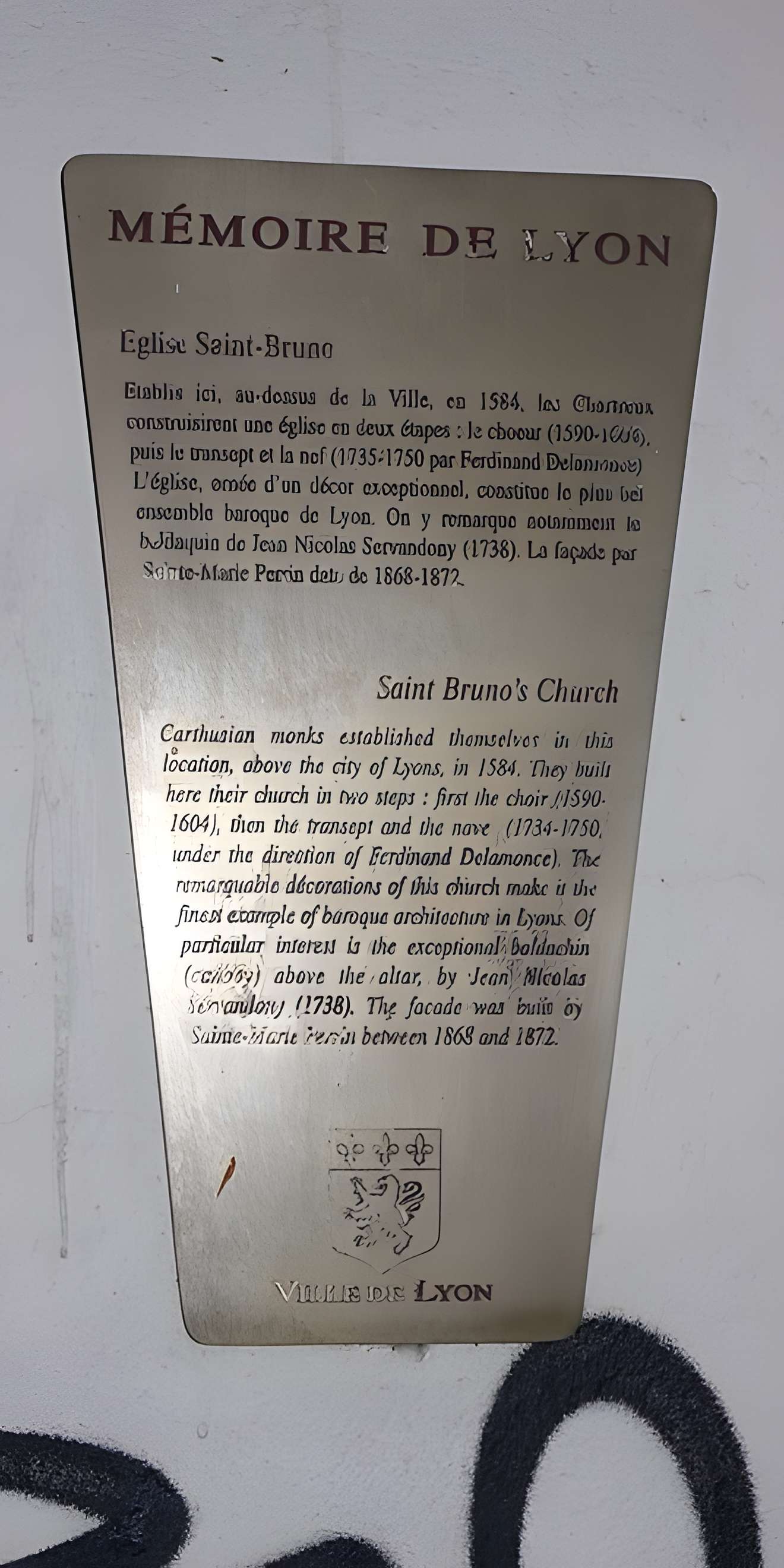 Église Saint-Bruno-les-Chartreux de Lyon 