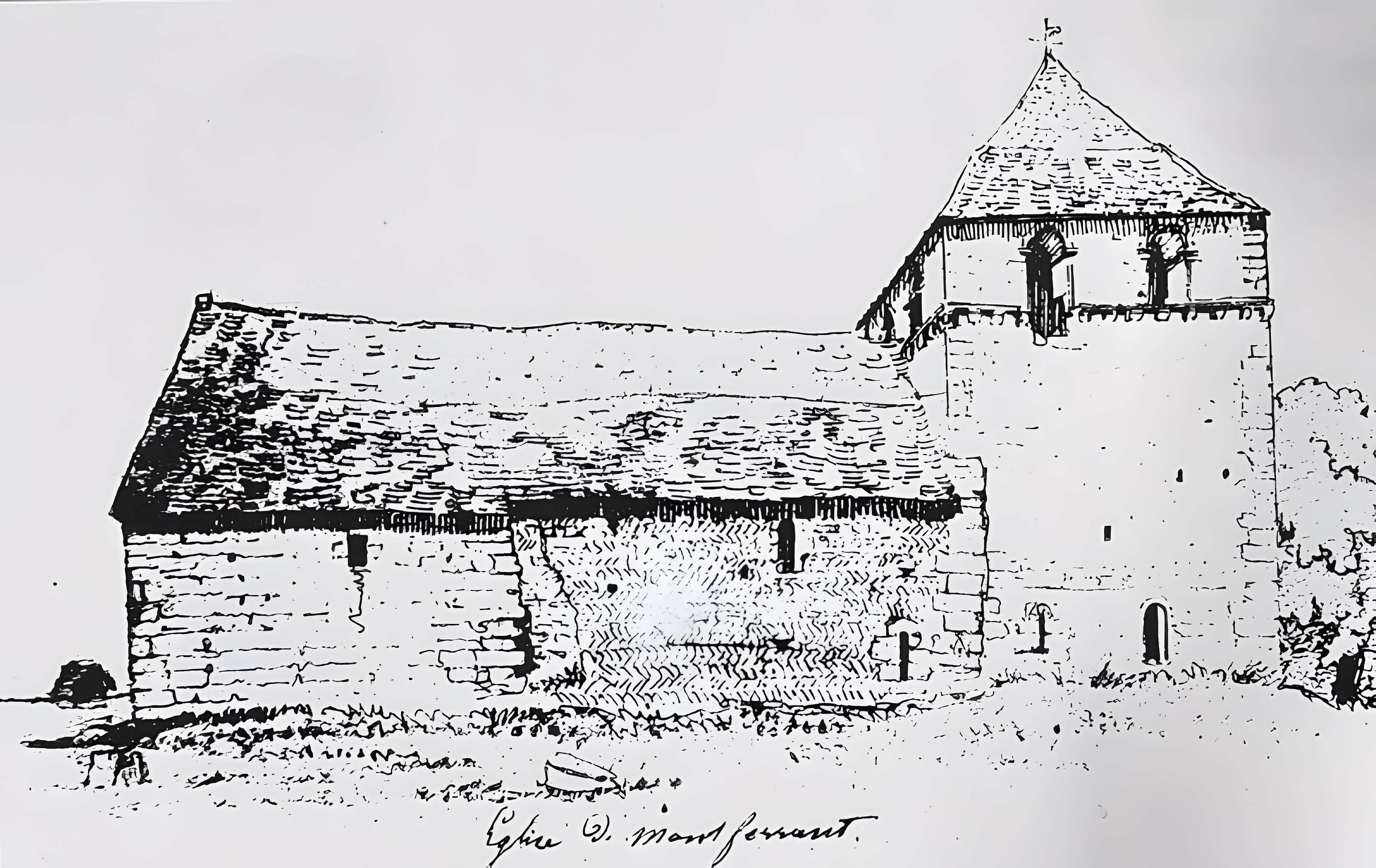 Église Saint-Christophe de Montferrand-du-Périgord