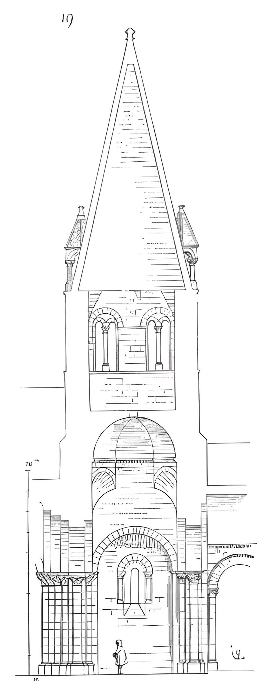Église Saint-Cybard de Roullet