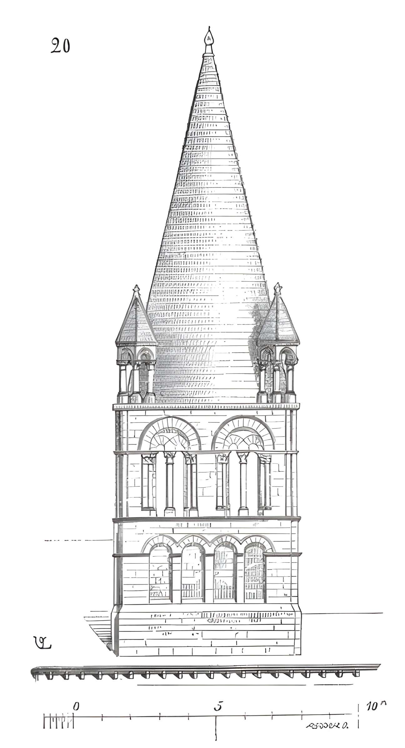 Église Saint-Cybard de Roullet