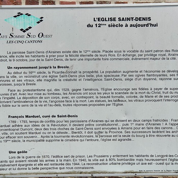 Photo de Église Saint-Denis dAiraines