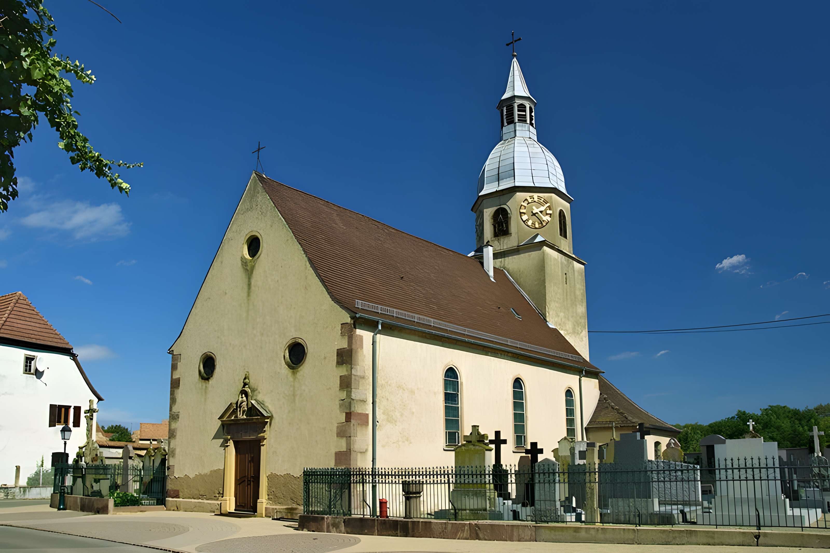 Église Sainte-Agathe de Niederentzen 