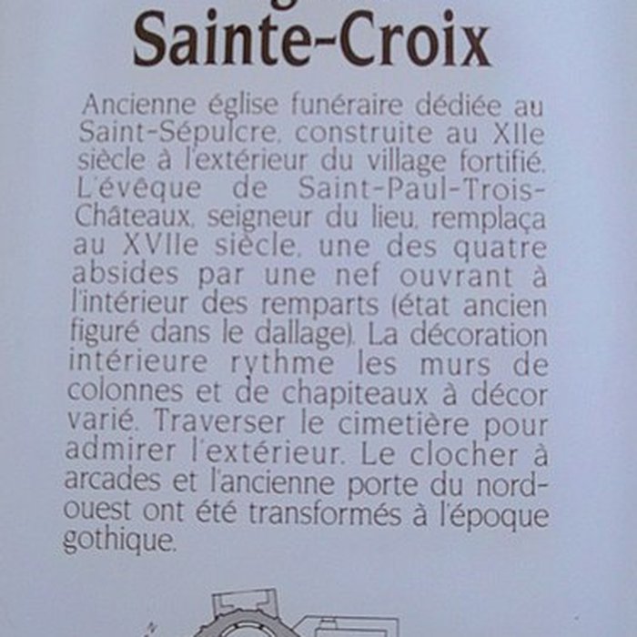 Photo de Église Sainte-Croix de La Baume-de-Transit