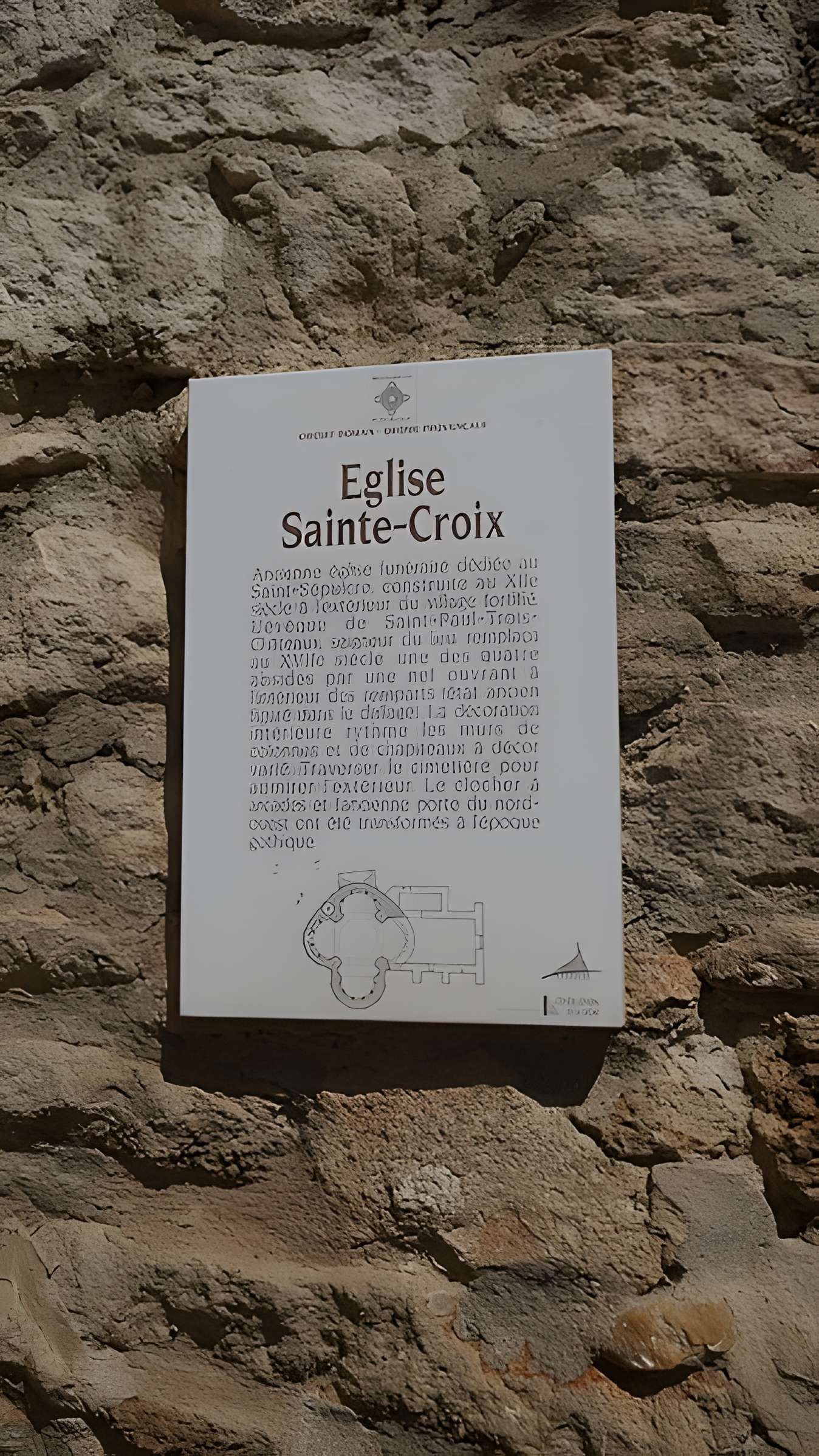 Église Sainte-Croix de La Baume-de-Transit