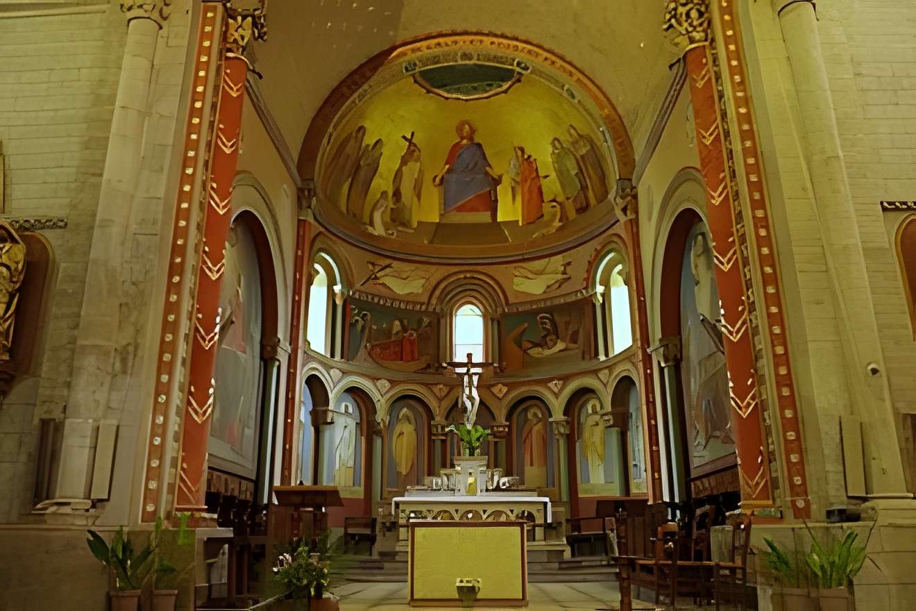 Église Sainte-Croix de Oloron-Sainte-Marie Abside