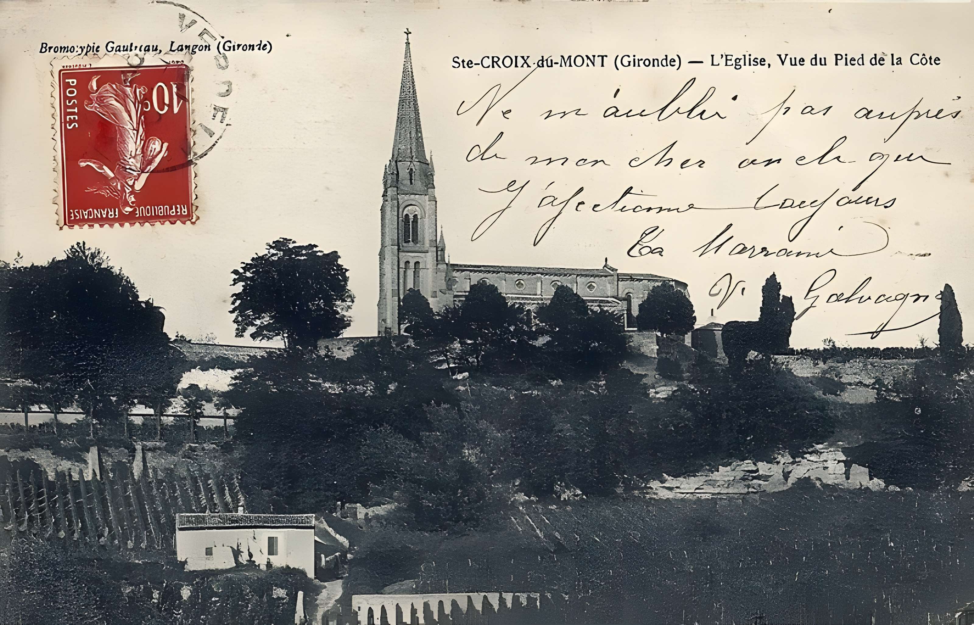 Église Sainte-Croix de Sainte-Croix-du-Mont