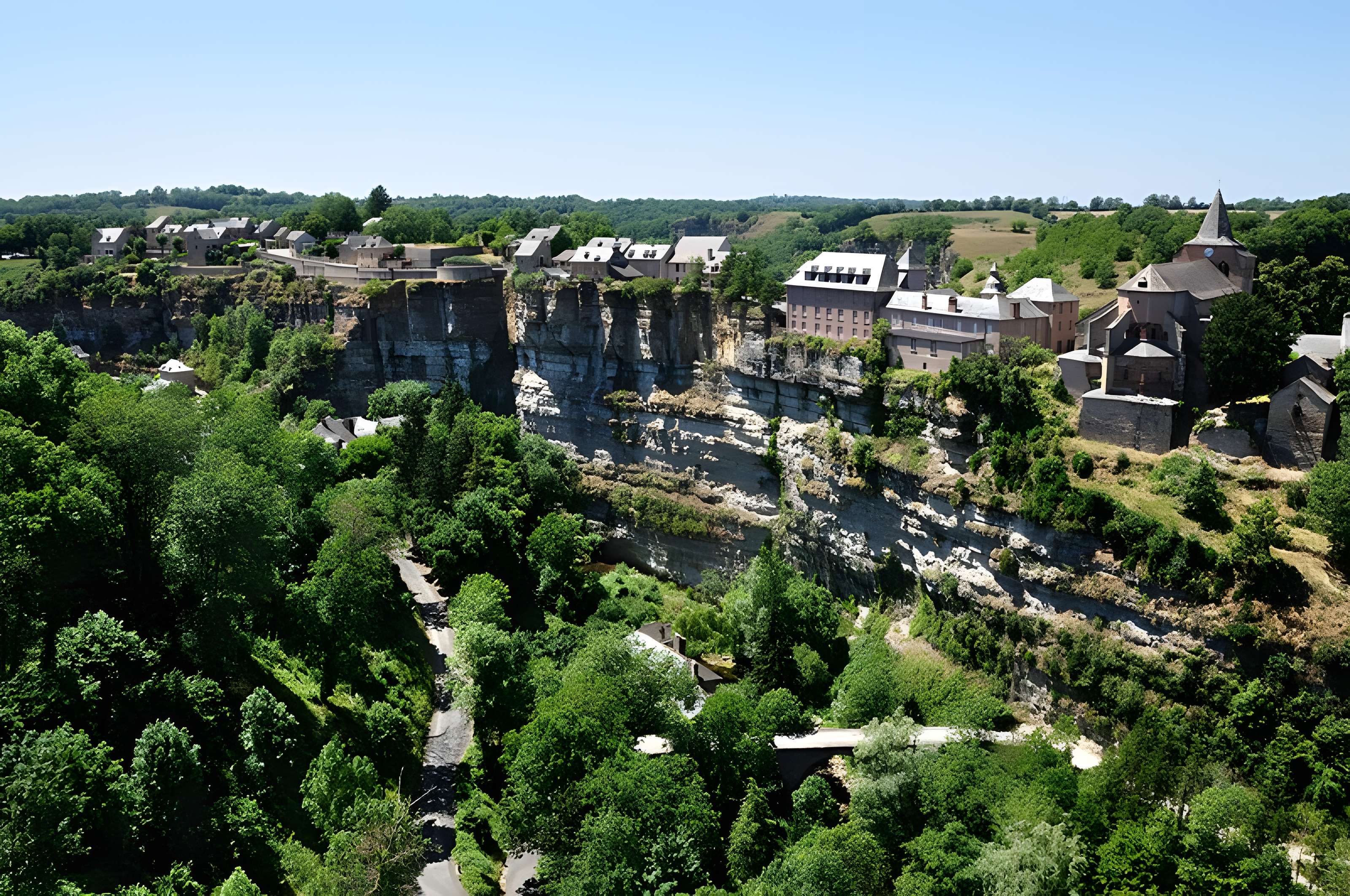 Église Sainte-Fauste de Bozouls 