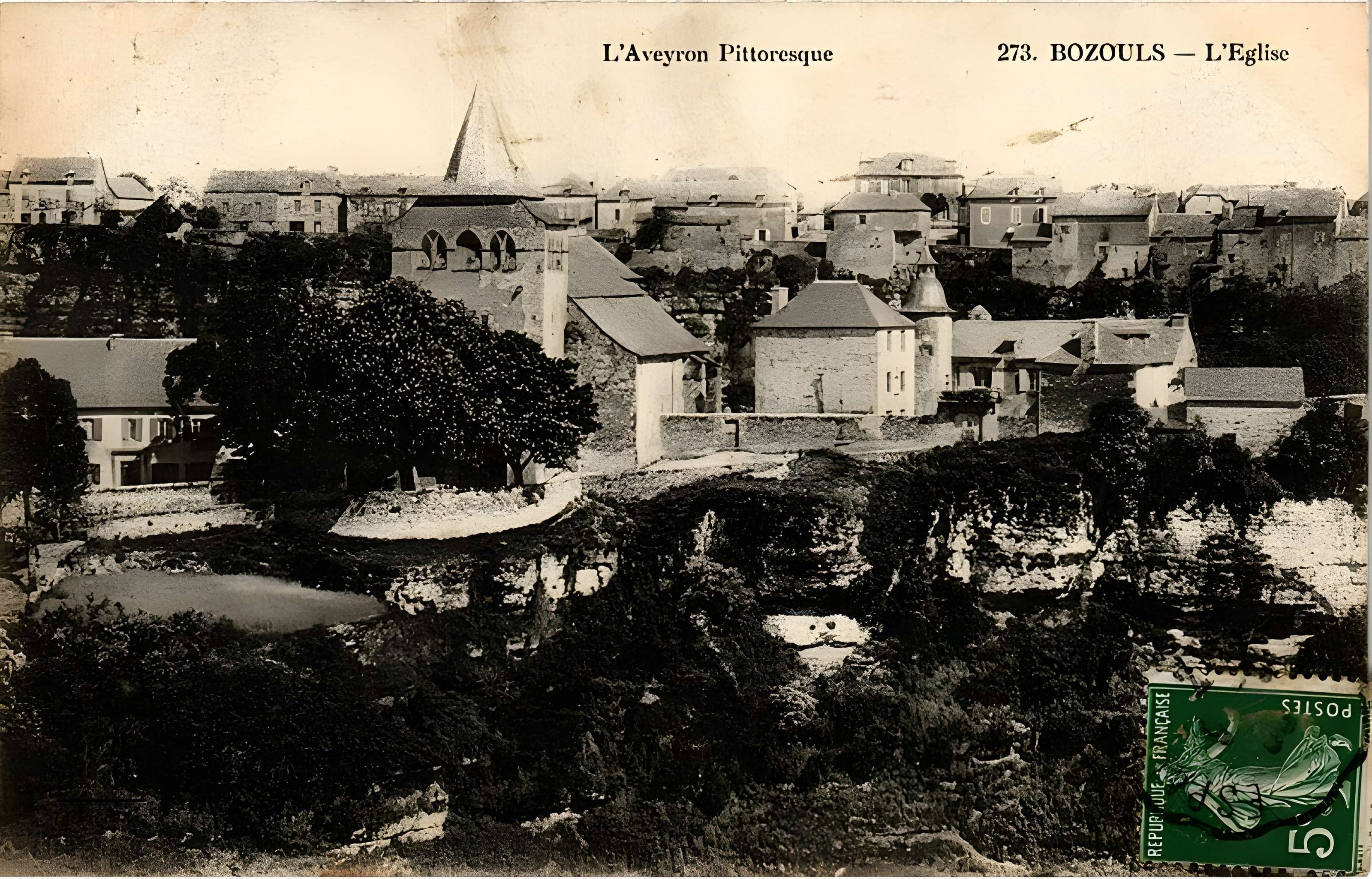 Église Sainte-Fauste de Bozouls