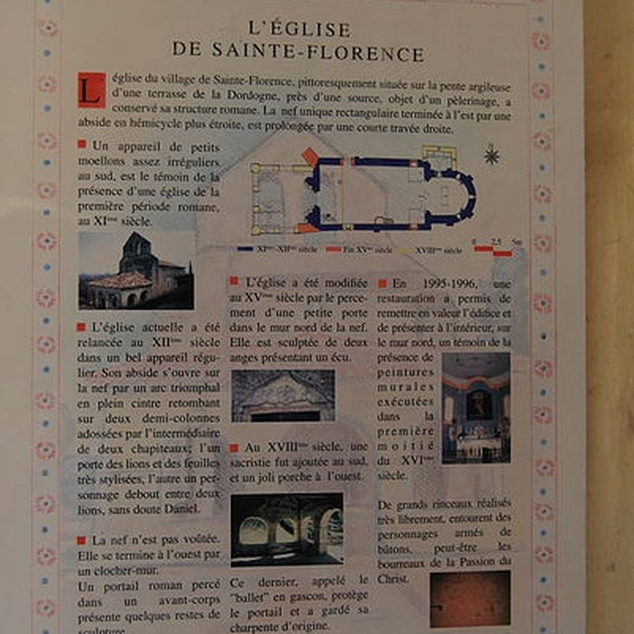 Photo de Église Sainte-Florence de Sainte-Florence