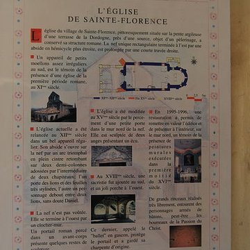 Église Sainte-Florence de Sainte-Florence