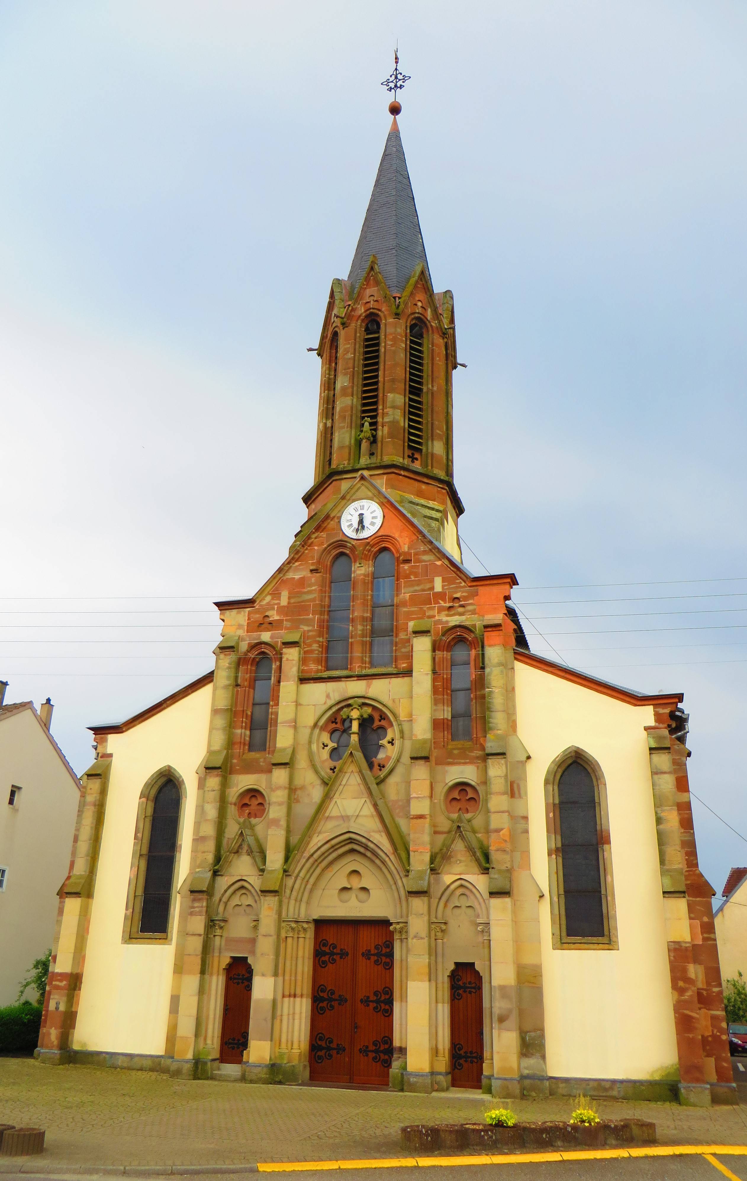 Photo de Kirche Saint-Jacques-le-Majeur d'Hundling