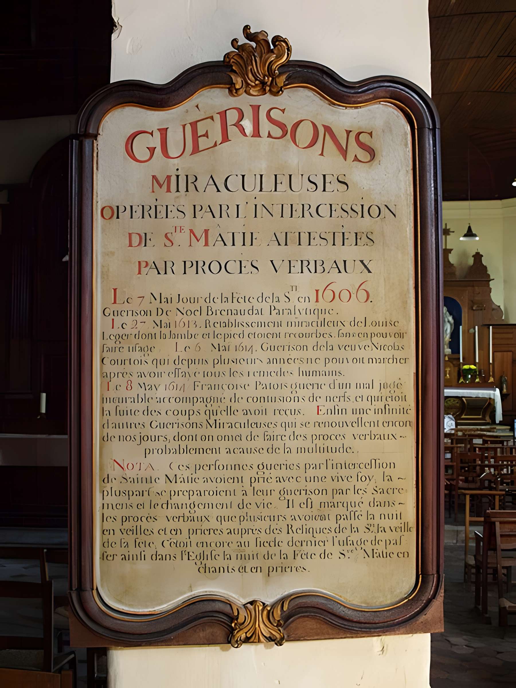 Église Sainte-Mathie de Sens