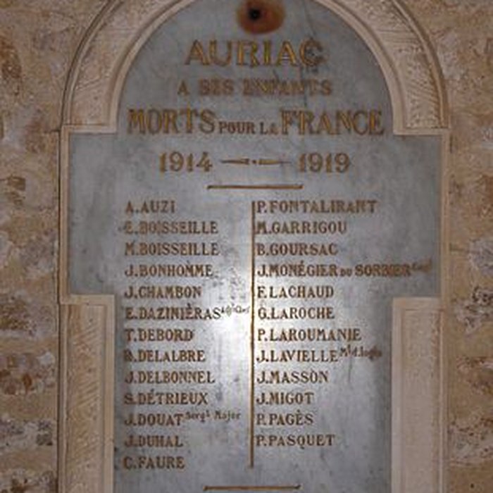 Photo de Église Saint-Étienne dAuriac-du-Périgord