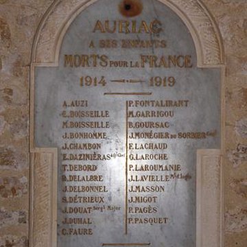 Église Saint-Étienne dAuriac-du-Périgord