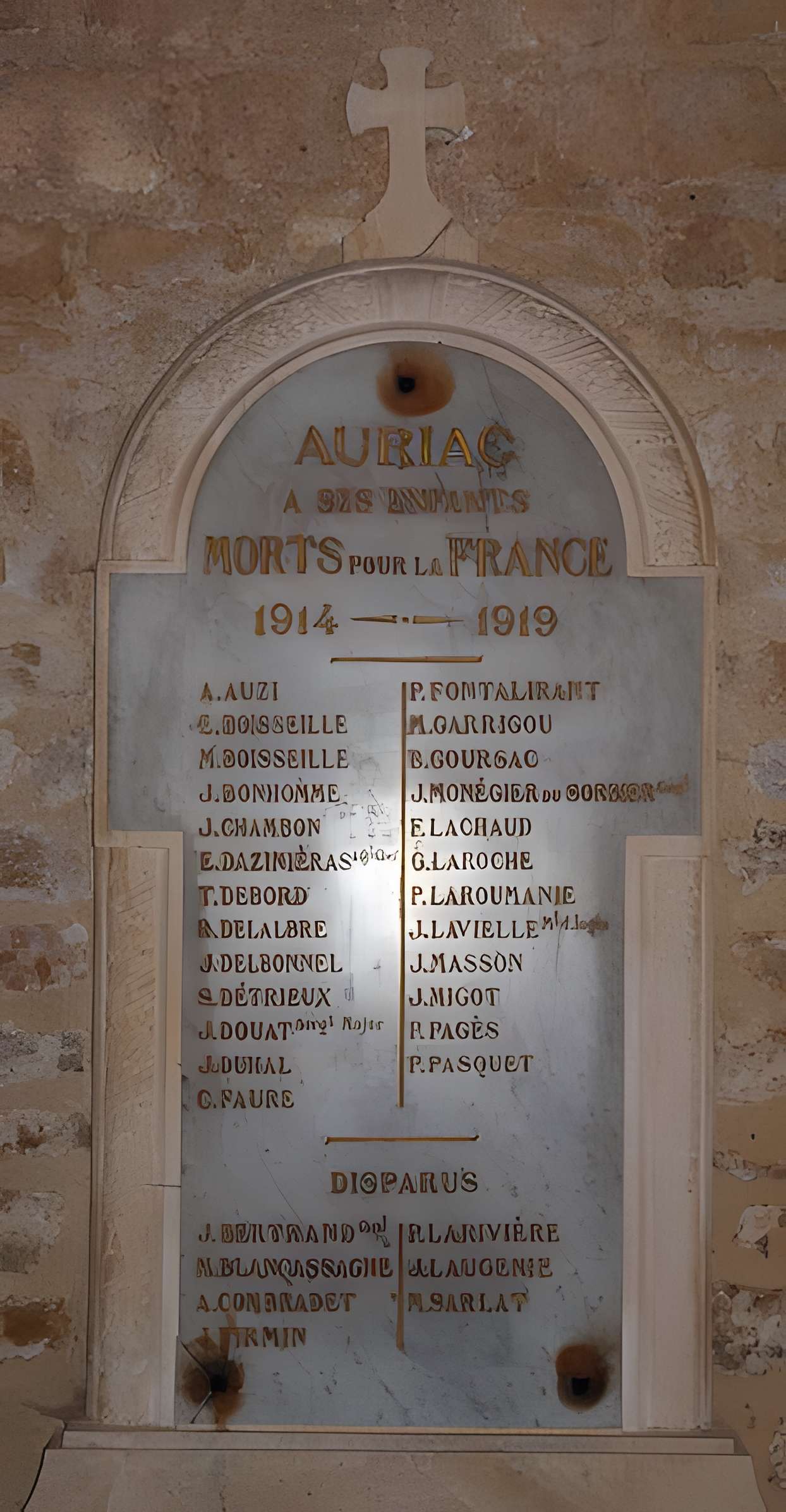 Église Saint-Étienne d'Auriac-du-Périgord