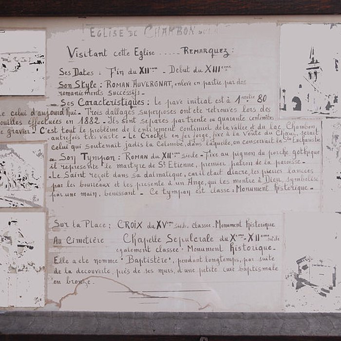 Photo de Église Saint-Étienne de Chambon-sur-Lac