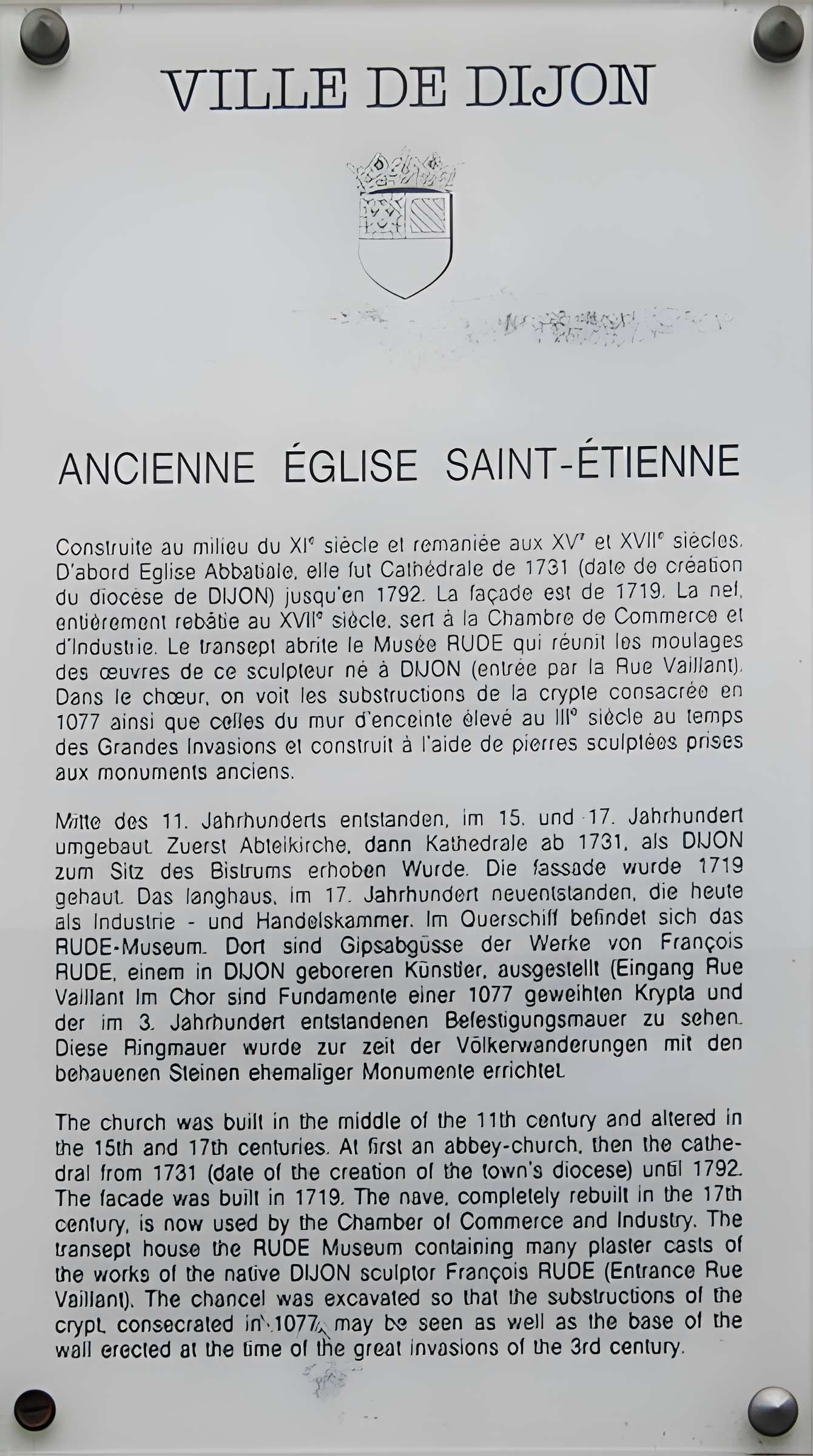 Église Saint-Étienne de Dijon