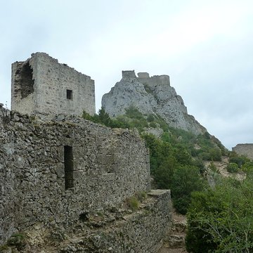 Ruines du château de Peyrepertuse