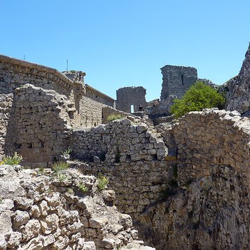Ruines du château de Peyrepertuse