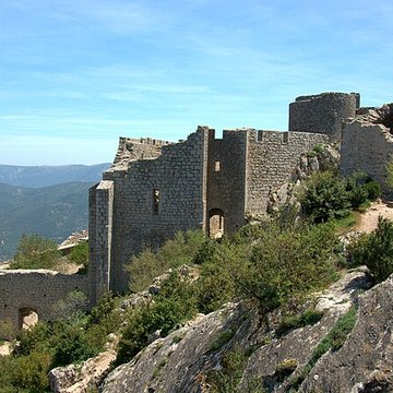 Ruines du château de Peyrepertuse