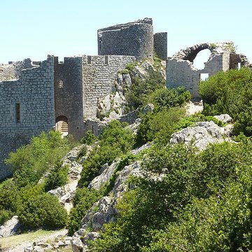 Ruines du château de Peyrepertuse
