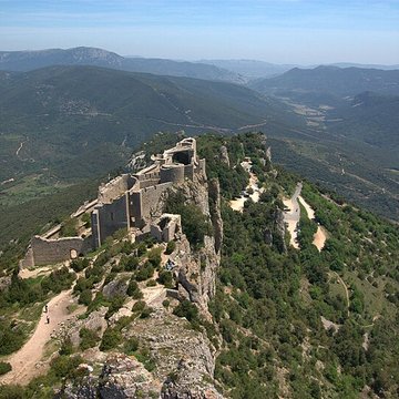 Ruines du château de Peyrepertuse