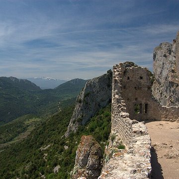 Ruines du château de Peyrepertuse