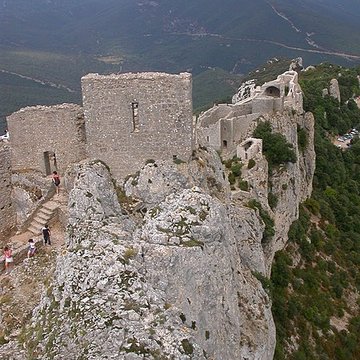 Ruines du château de Peyrepertuse