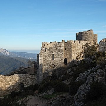 Ruines du château de Peyrepertuse