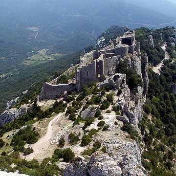 Ruines du château de Peyrepertuse