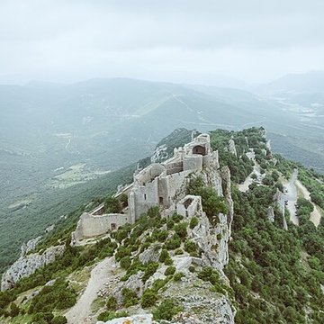 Ruines du château de Peyrepertuse