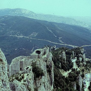 Ruines du château de Peyrepertuse